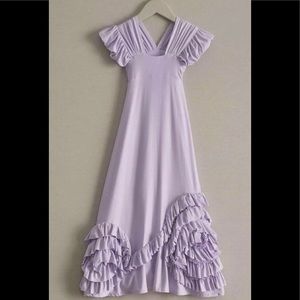 Pixie dress girls 6x Purple